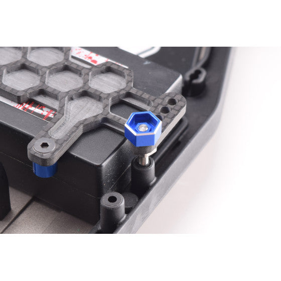 Revolution Design B6 Battery Thumb Nuts (blue/2pcs)