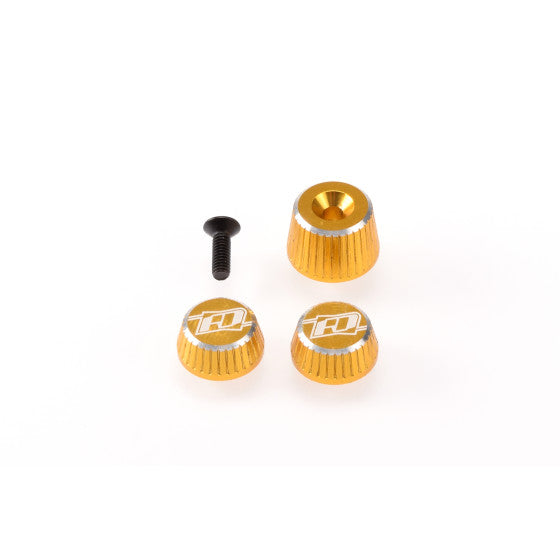Revolution Design M17 Dial and Nut Set (Gold)