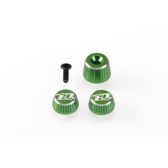Revolution Design M17 Dial and Nut Set (Green)