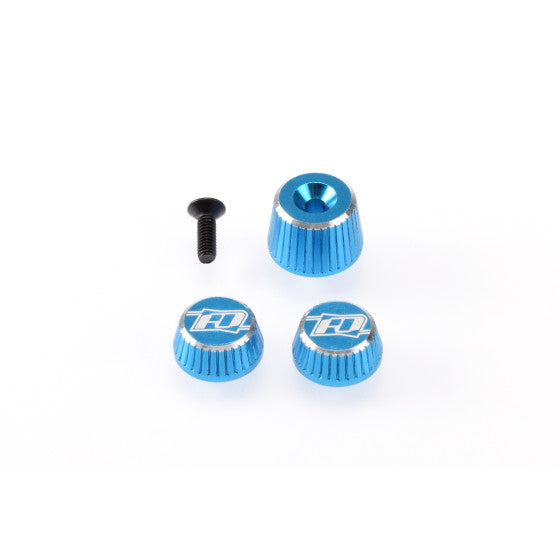 Revolution Design M17 Dial and Nut Set (Light Blue)