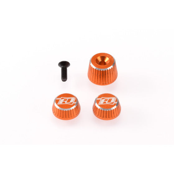 Revolution Design M17 Dial and Nut Set (Orange)