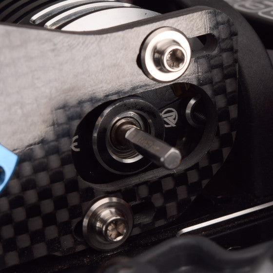 Revolution Design M3x7mm Titanium Brushless Motor Mount Screws (2)