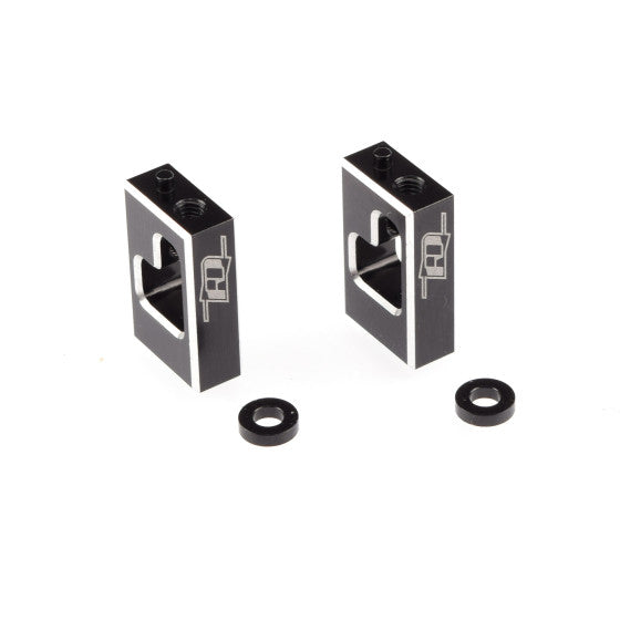 Revolution Design B6.4 | T6.4 | SC6.4 | B6.3 LCG Servo Mount Set (black)