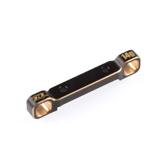 Revolution Design B6.4 | T6.4 | SC6.4 | B6.3 Brass Suspension Mount D (wide)
