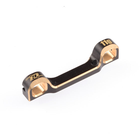 Revolution Design B6.4 | T6.4 | SC6.4 | B6.3 Brass Suspension Mount C (wide)