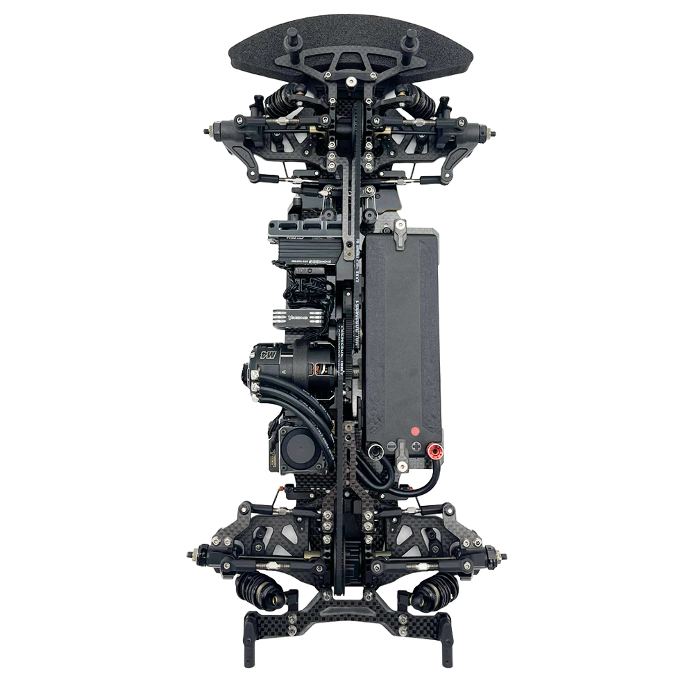 SlimFlex 2.0mm Carbon Topdeck Set for Yokomo BD12 (w/Screws)