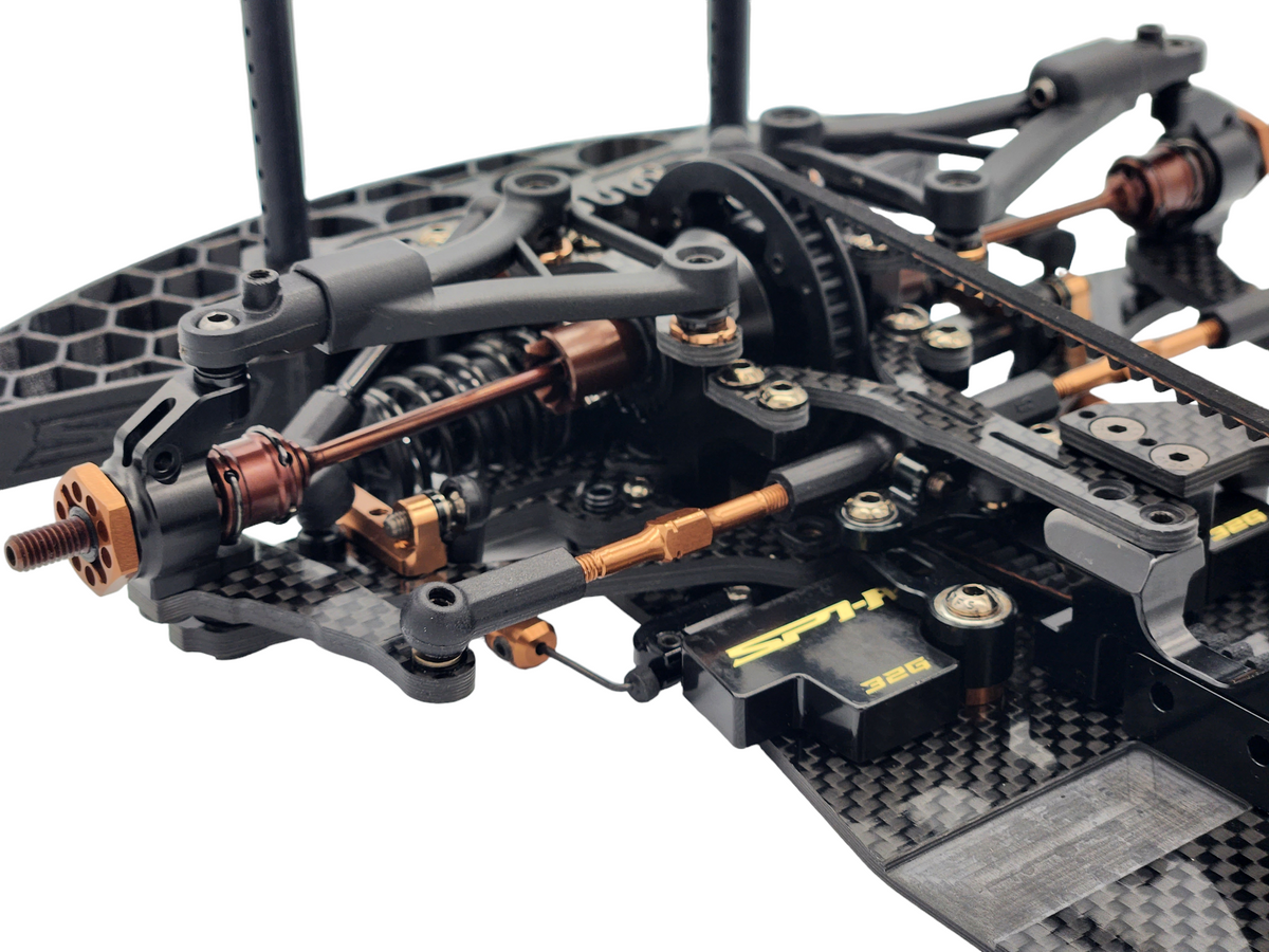 SP1-F 1/10th EP Onroad FWD Car Kit - Carbon