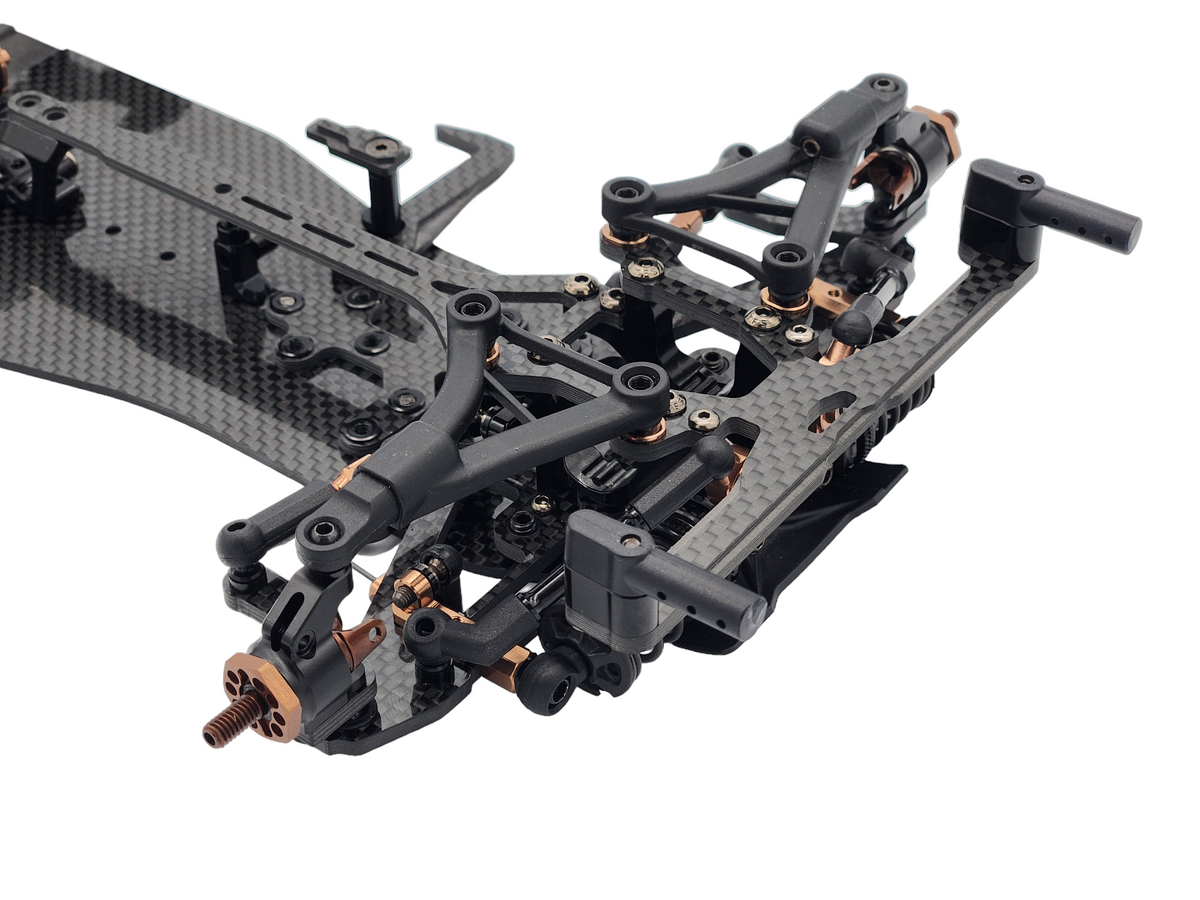 SP1-F 1/10th EP Onroad FWD Car Kit - Carbon