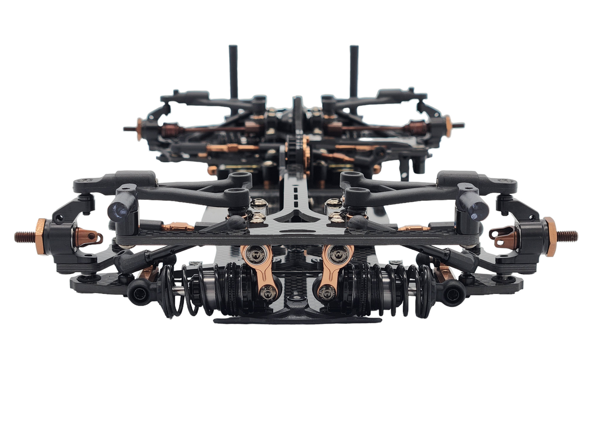 SP1-F 1/10th EP Onroad FWD Car Kit - Carbon