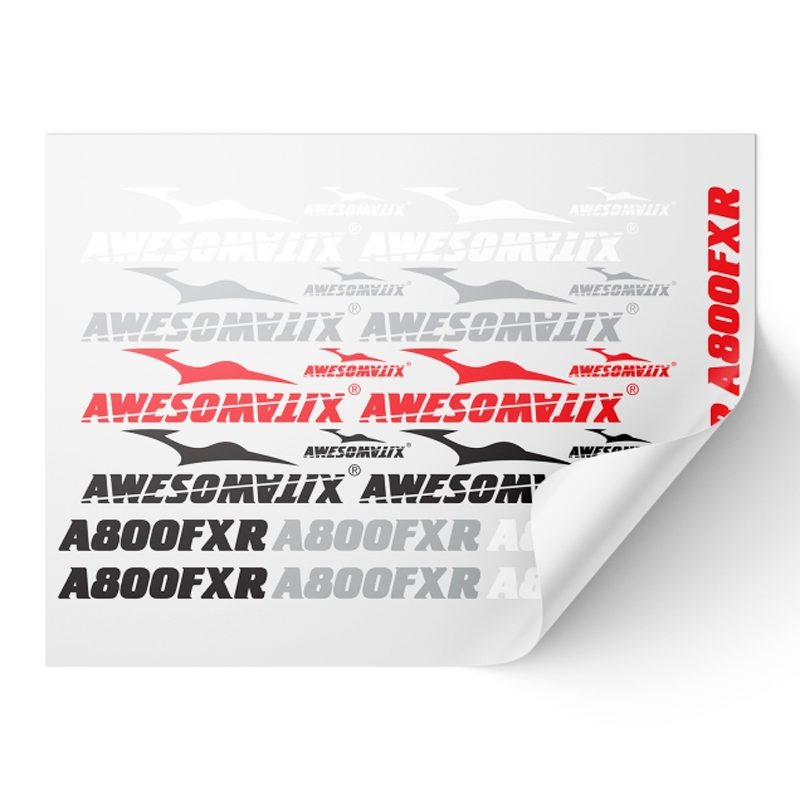 STS-A800FXR - Sticker Sheet