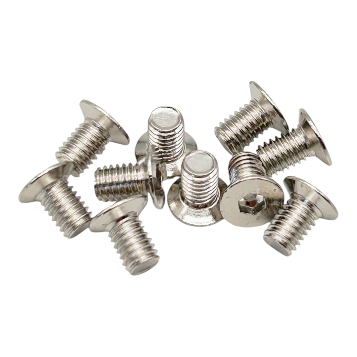 Takashima D-13 120 Degree 12.9 Grade Spare Carbon Steel Screws 10pcs