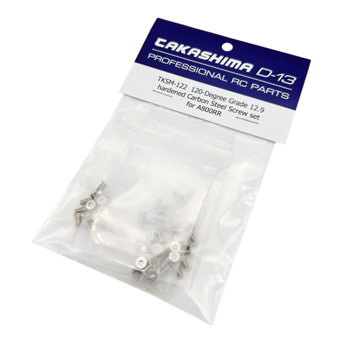 Takashima D-13 120-Degree Grade 12.9 hardened Carbon Steel Screw set for A800RR