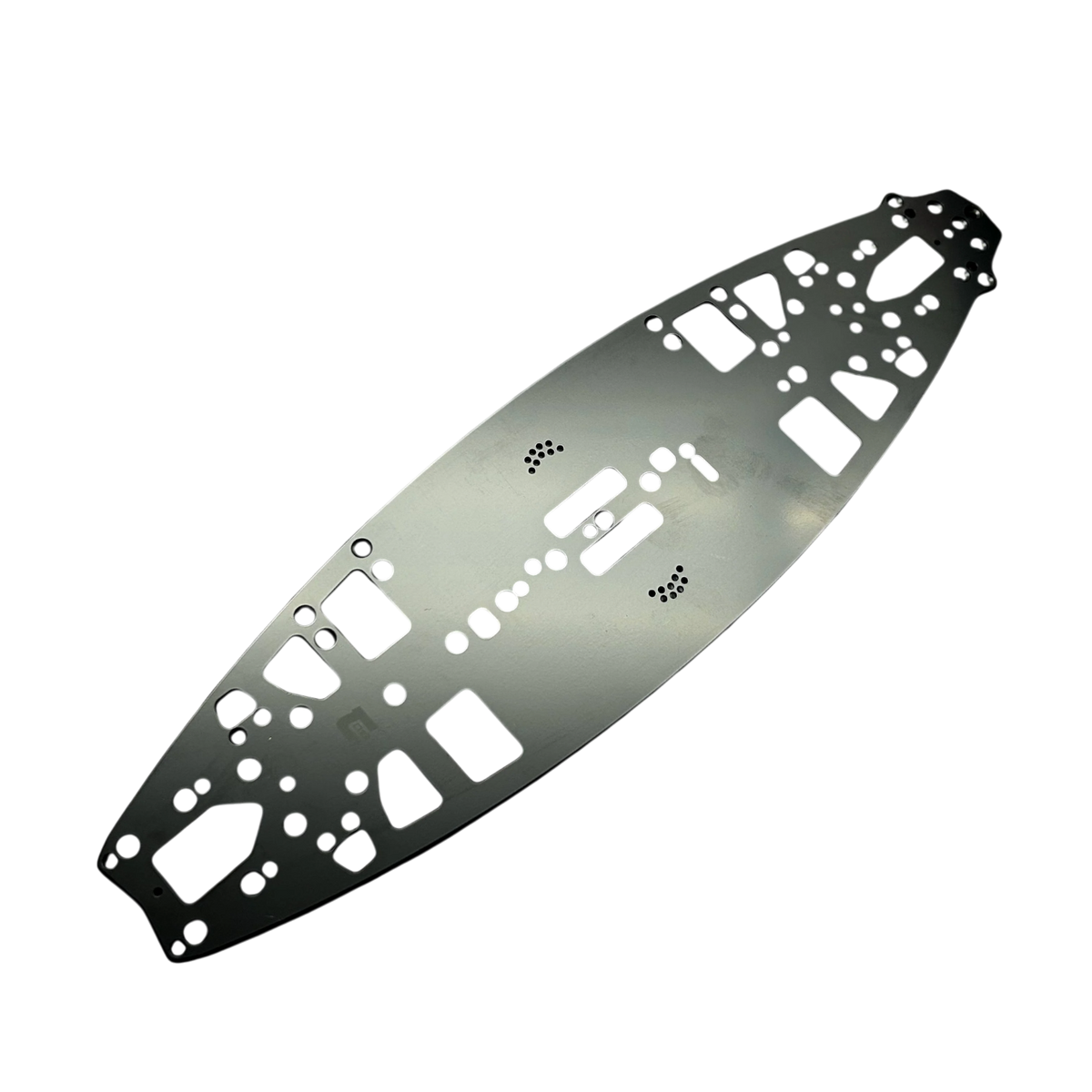 Takashima D-13 1.2mm Steel Chassis for Mugen MTC3 (Black)