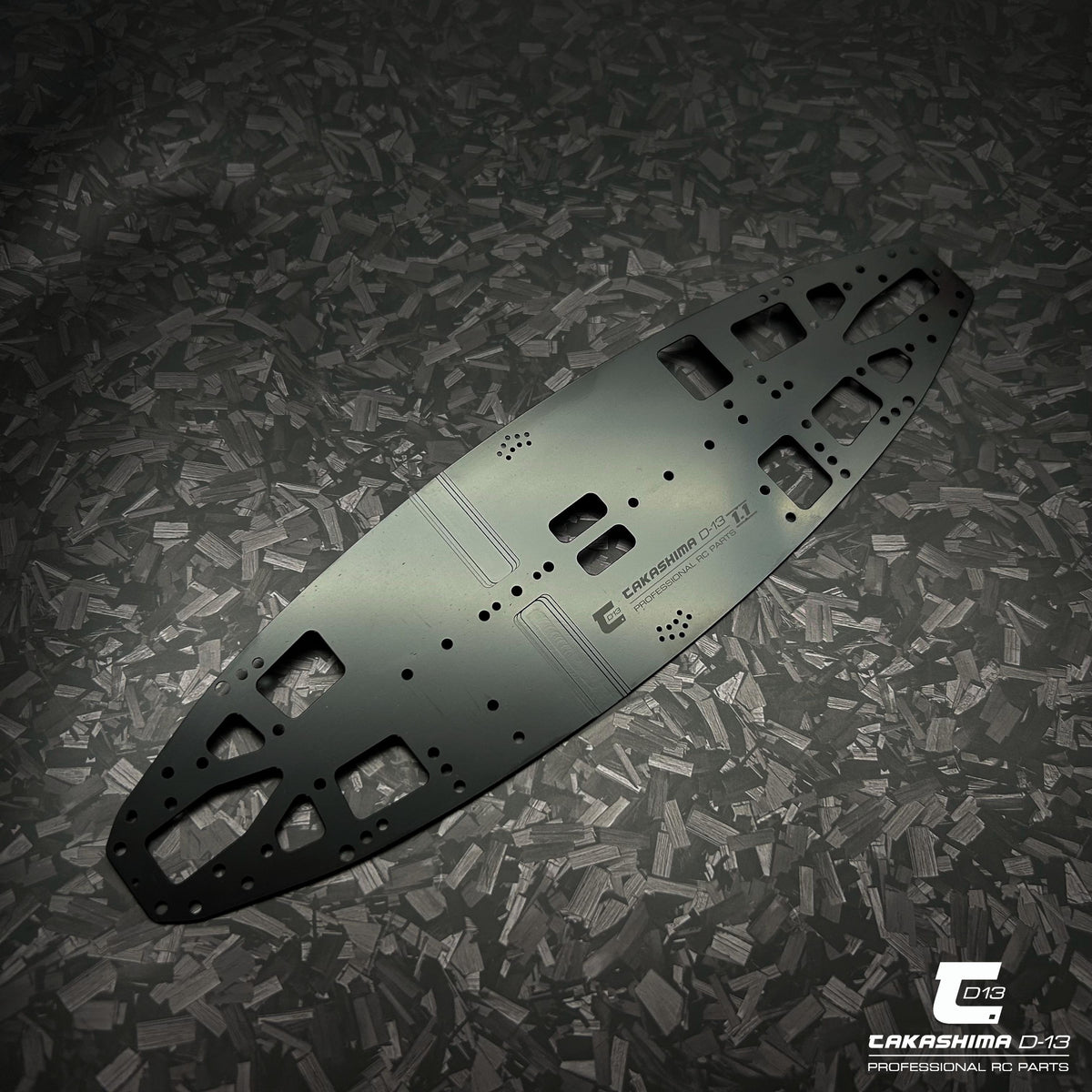 Takashima D-13 Spring Steel Chassis for Awesomatix A800RR