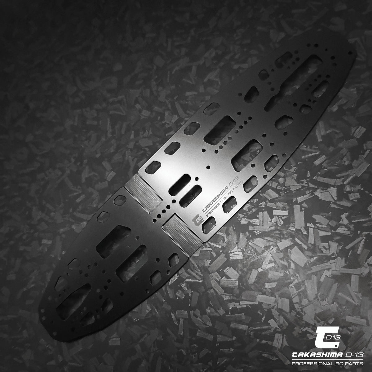 Takashima D-13 Spring Steel Chassis for Xray X4-26 V2