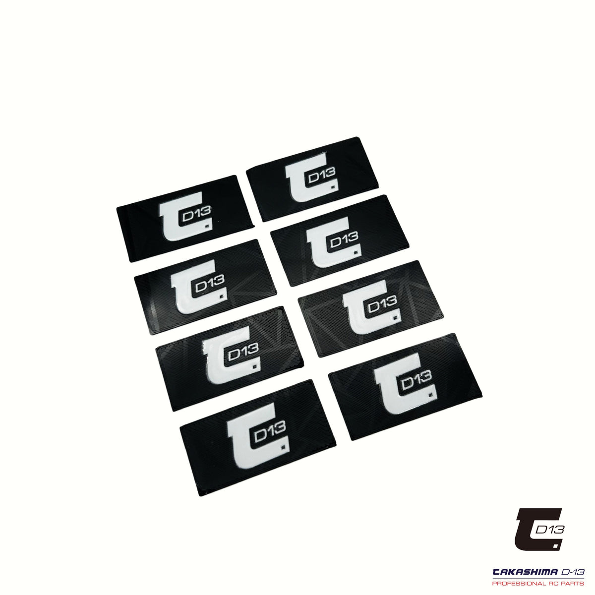 Takashima D-13 Diamond Pattern 3D Printed Wing Side Plates