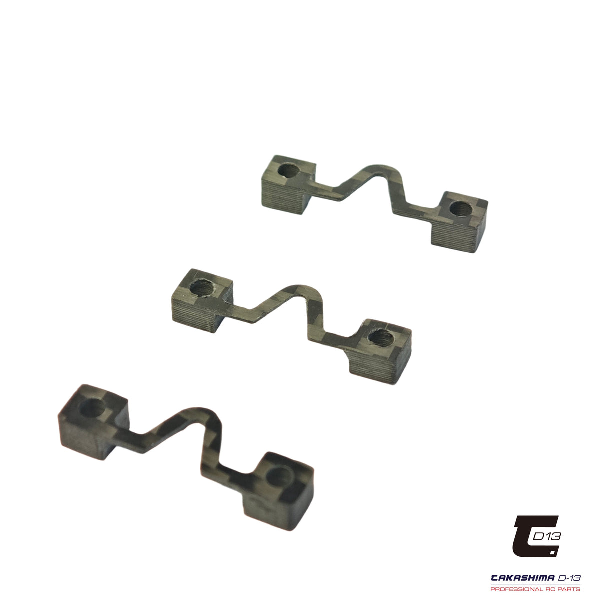 Takashima D-13 Schumacher Mi10 Carbon Bulkhead Stiffener Set