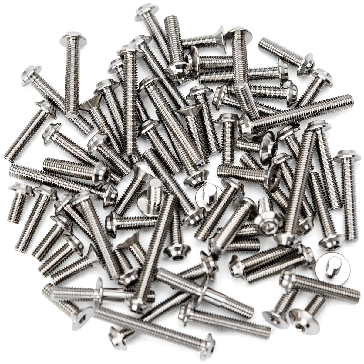 1up Racing Pro Duty Titanium Upper Screw Set - Schumacher Mi10
