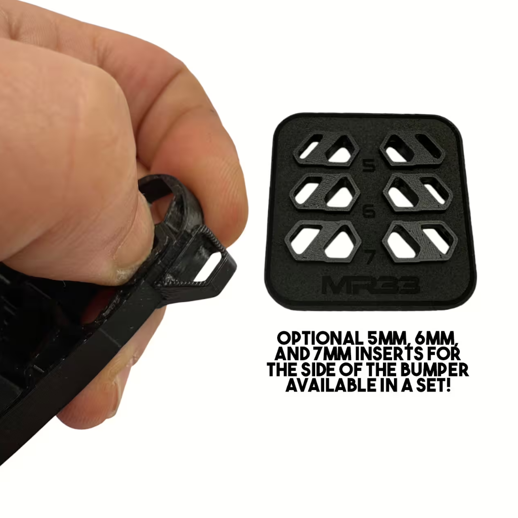 MR33 Low Profile Flex Rammer Inserts (5/6/7mm)
