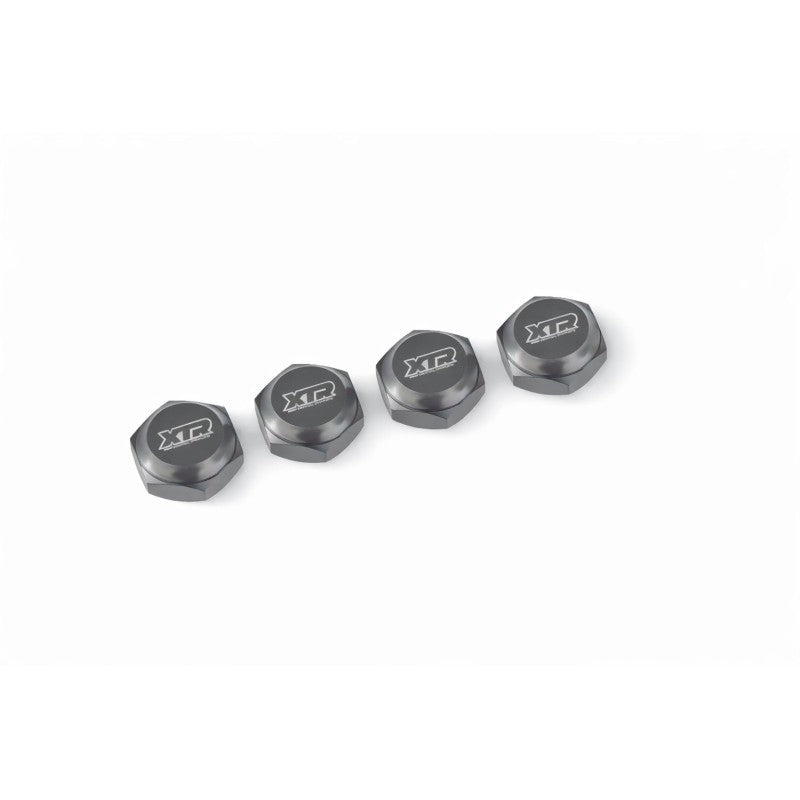 XTR 1/8 wheel nuts with cover - Grey