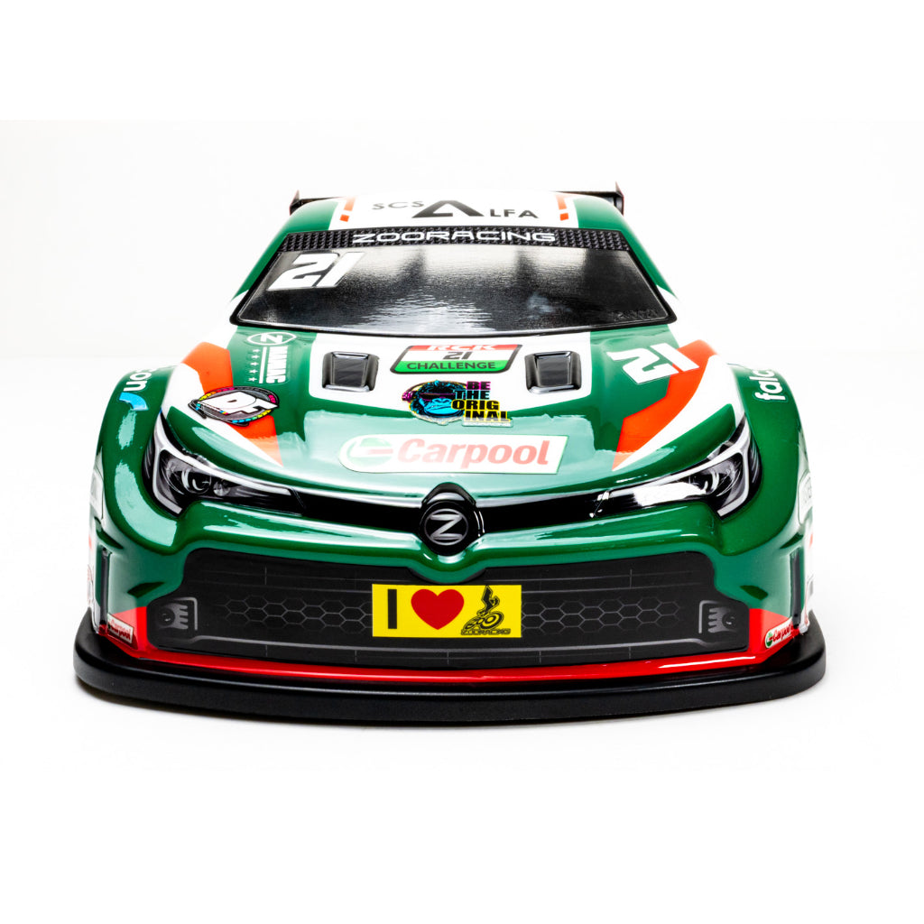 ZooRacing - Gorilla MINI - 1:10 M-Chassis Body (0.7mm)