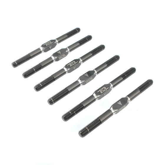 Revolution Design B7 Ultra Titanium Turnbuckle Set (Black | 3.5x48mm | 6pcs)