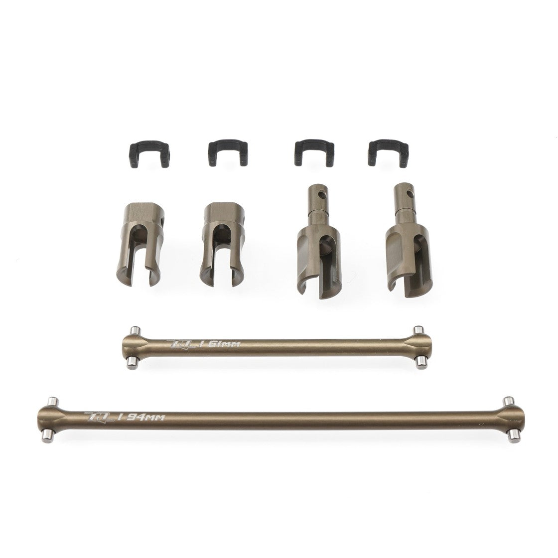 Revolution Design B84 Lightweight Center Driveline Set (For Center Diff | Rear Motor Position)