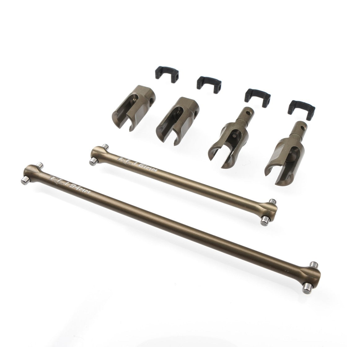 Revolution Design B84 Lightweight Center Driveline Set (For Center Diff | Rear Motor Position)