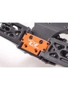 Revolution Design XB2 Aluminium Front Bulkhead 26° (orange)
