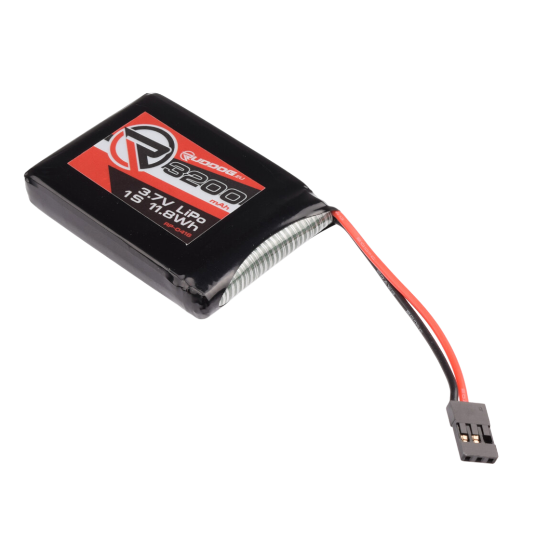 RUDDOG 3200mAh 3.7V MT-5 | MT-44 LiPo Transmitter Battery Pack