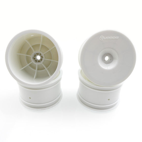 RUDDOG B7 | XB2 | B74 | XB4 | L1 | LD3 - 2wd/4wd Rear Wheels 2.2&quot; (White | 4pcs)