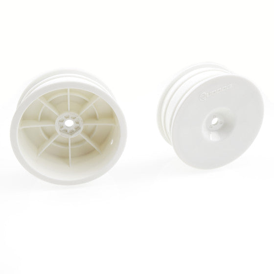 RUDDOG B7 | XB2 | LD3 - 2wd Front Wheels 2.2&quot; (White | 4pcs)