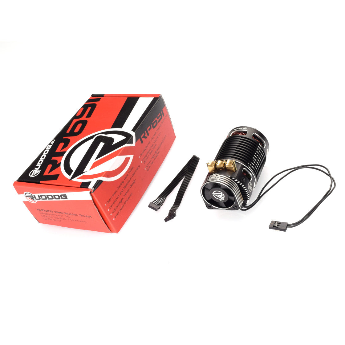 RUDDOG Racing 2000KV 1/8 Sensored Competition Brushless Motor