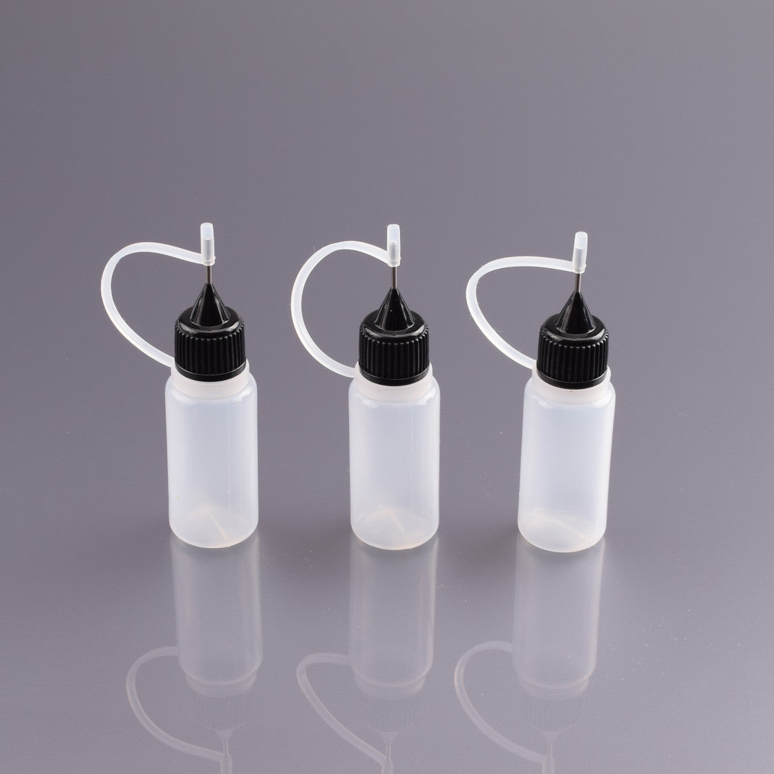 RUDDOG Steel Tip CA Glue Bottles (3pcs | 10ml | Empty)