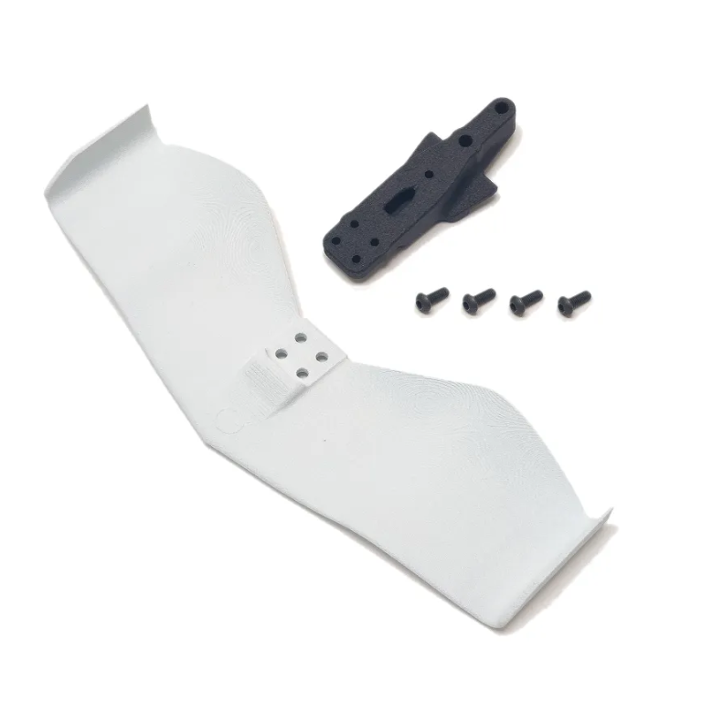 MR33 F1 High Downforce Wing by Ehrbar Engineering - Black/White