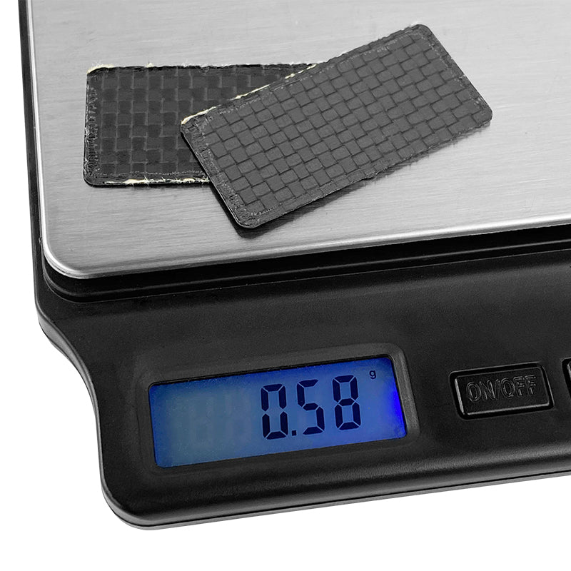 1UP Racing UltraLite Carbon Fiber Winglets w/ 3M Adhesive – 1/10 EP Sedan