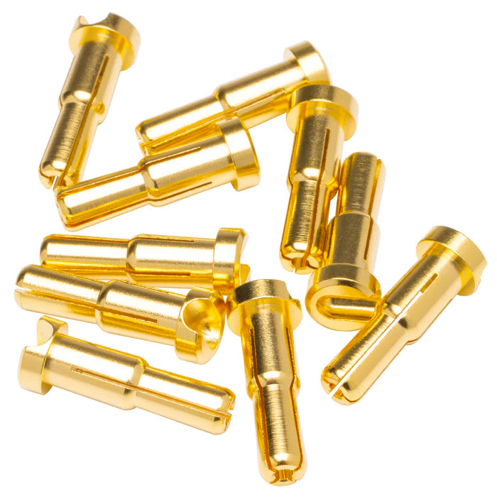 1up Racing LowPro 4/5mm Stepped Bullet Plugs (10pcs)