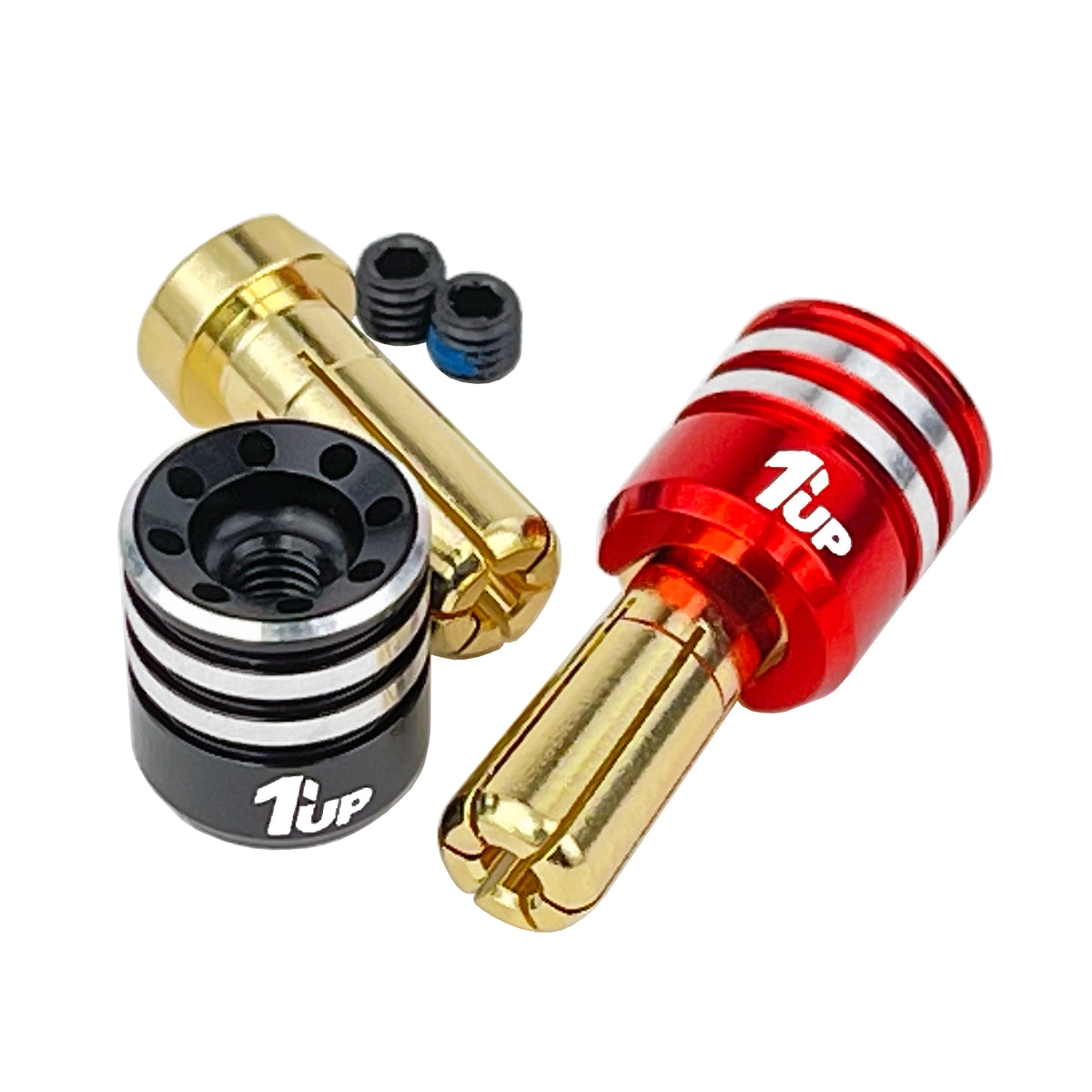 1up Racing Heatsink Bullet Plug Grips