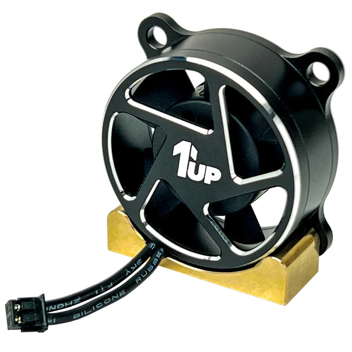 1up Racing Chassis Mount for UltraLite High-Speed Fan (Brass/Plastic)
