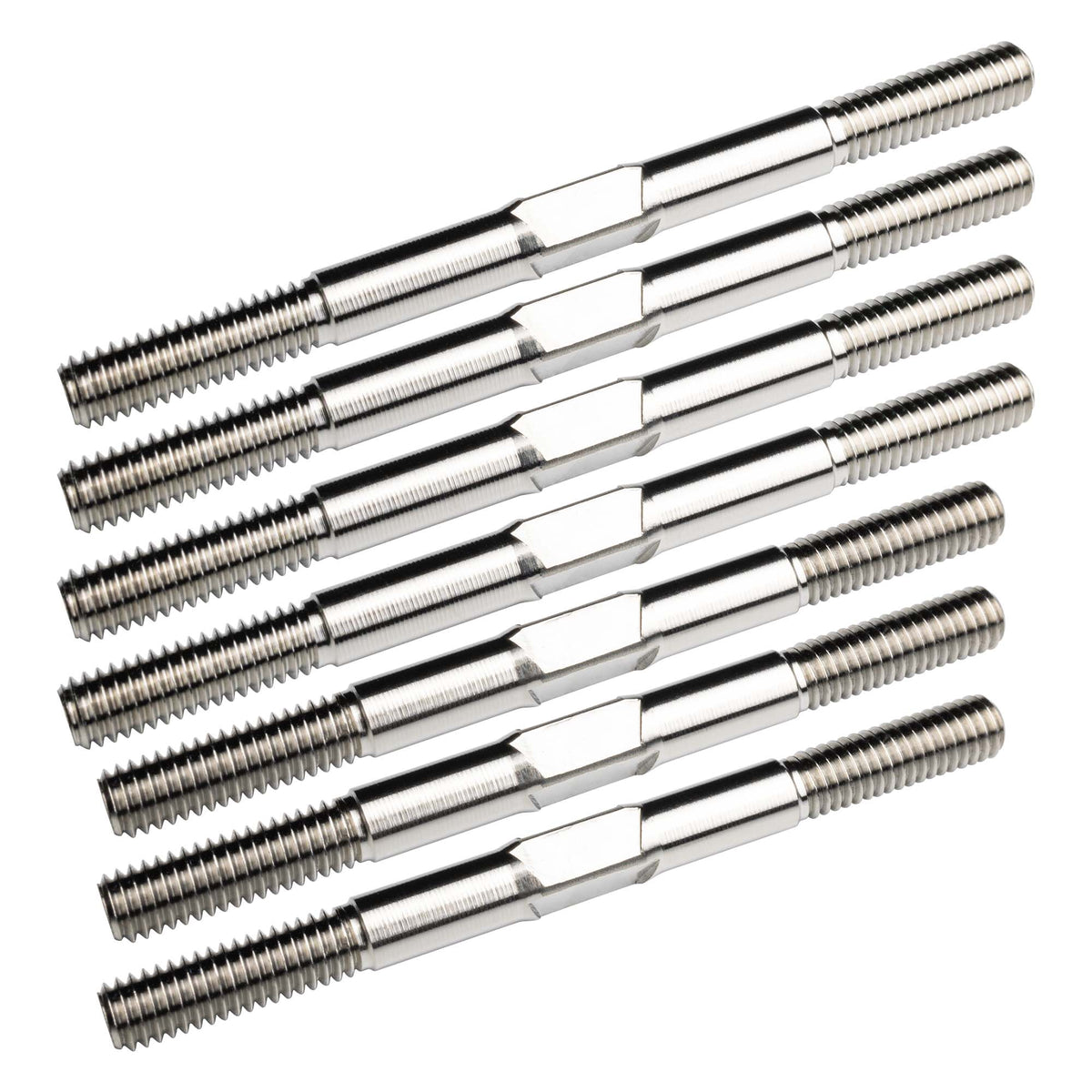 1up Racing Pro Duty 3.5mm Titanium Turnbuckle Set - TLR 22X-4 (Assorted Colours)
