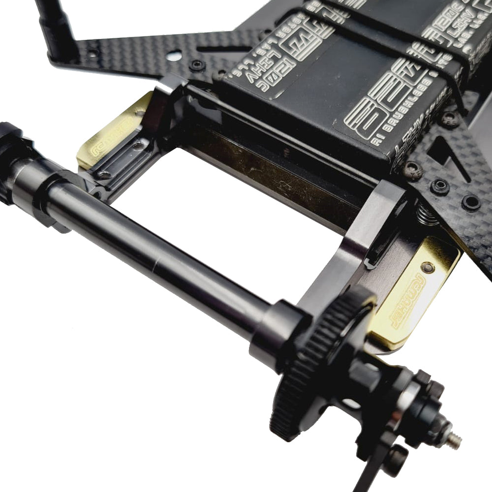 Brass LCG Rear Weights for Awesomatix A12 - 6.5g ea (2)