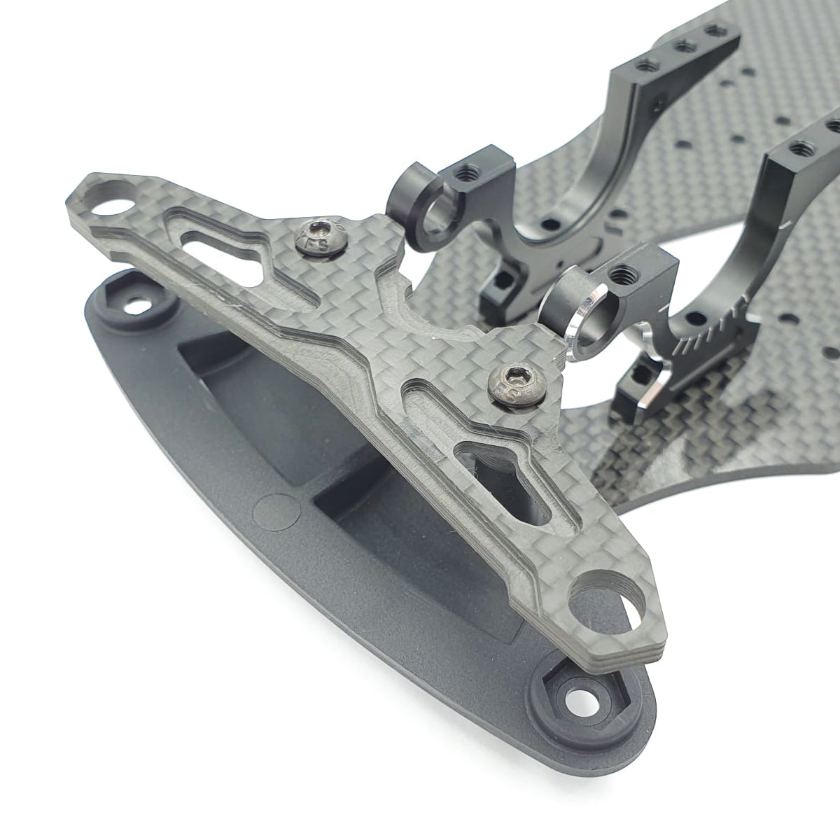 GeoCarbon Bumper Plate w/Stopper for Yokomo BD9/BD10