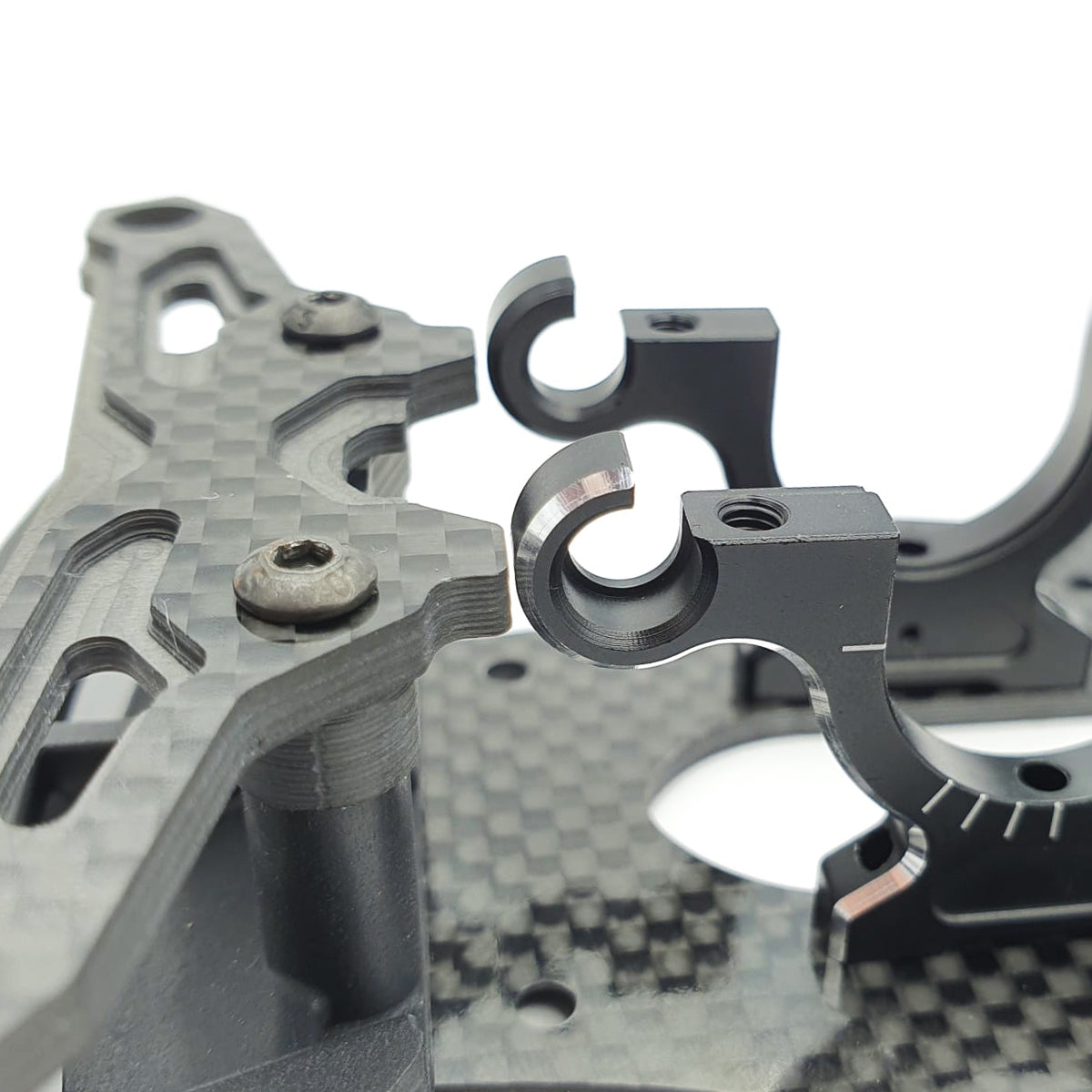 GeoCarbon Bumper Plate w/Stopper for Yokomo BD9/BD10