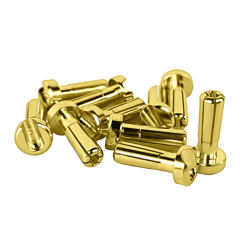 1UP Racing LowPro Bullet Plugs - 4mm (10pcs)