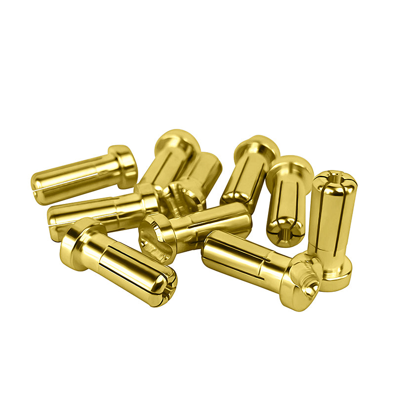 1UP Racing LowPro Bullet Plugs - 5mm (10pcs)