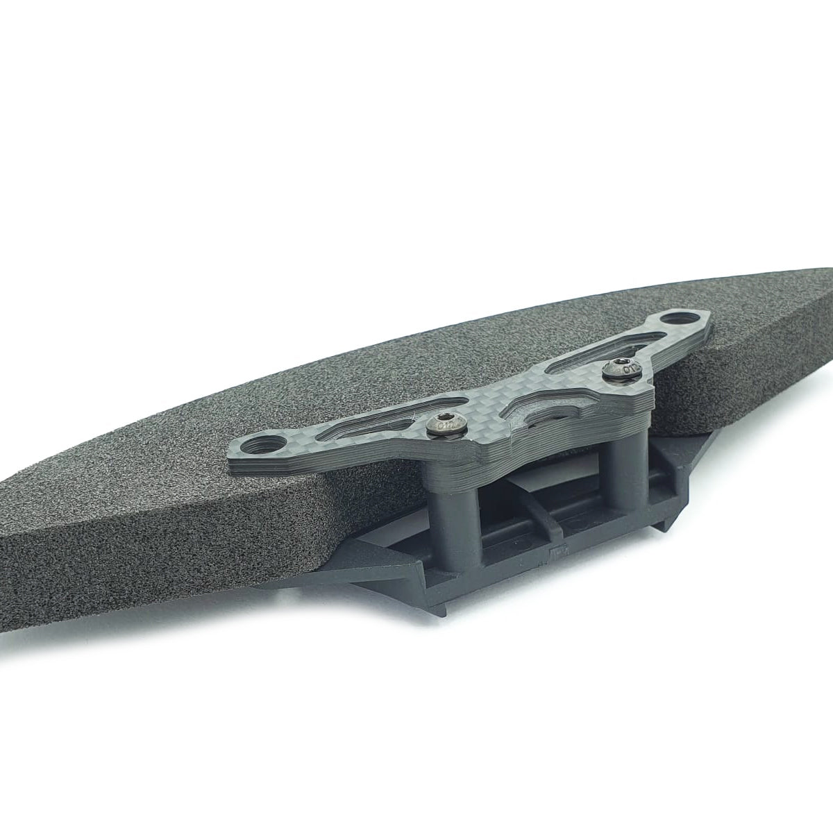 GeoCarbon Bumper Plate w/Stopper for Yokomo BD9/BD10