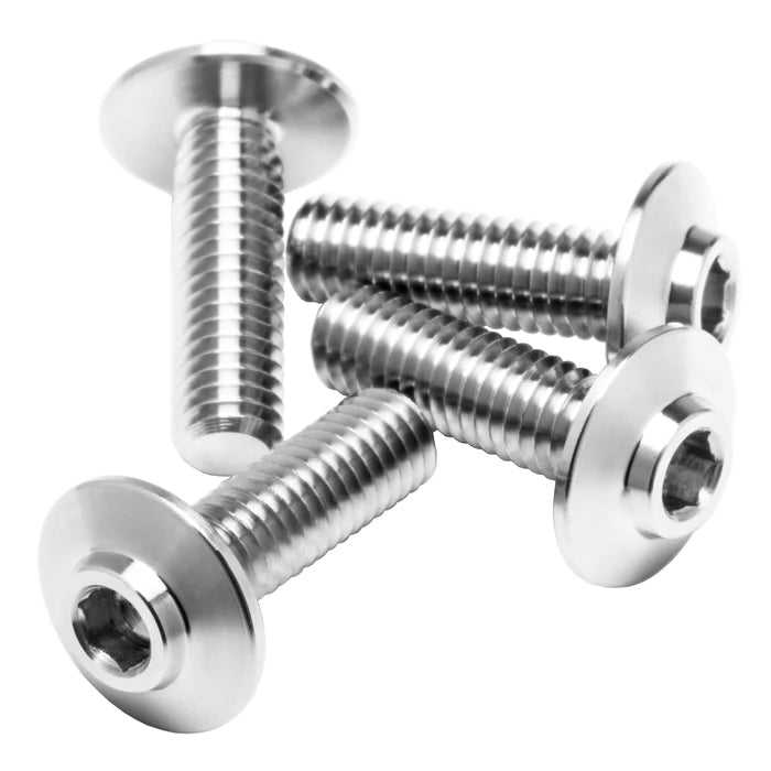 1UP Racing Lockdown Pro Duty Titanium Screws - 4PCS (Assorted Sizes)