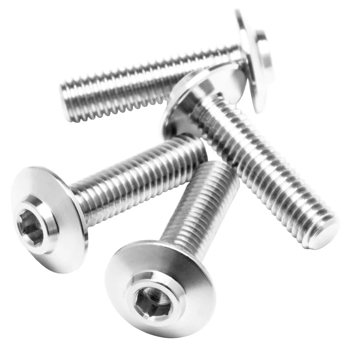 1UP Racing Lockdown Pro Duty Titanium Screws - 4PCS (Assorted Sizes)