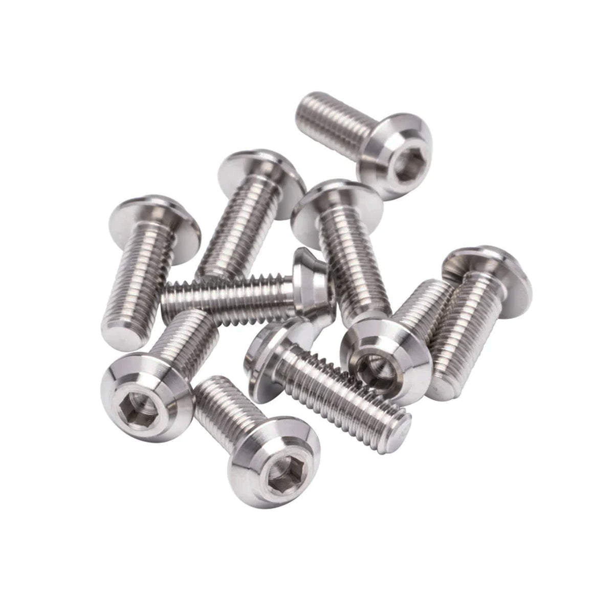 1UP Racing LowPro Pro Duty Titanium Screws - 10PCS (Assorted Sizes)