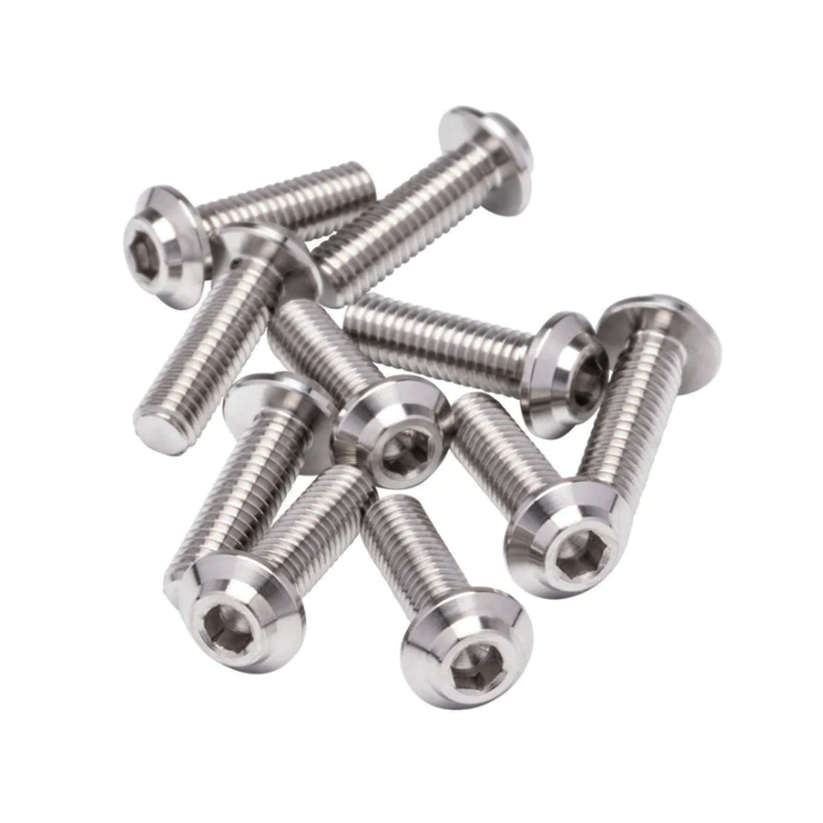 1UP Racing LowPro Pro Duty Titanium Screws - 10PCS (Assorted Sizes)